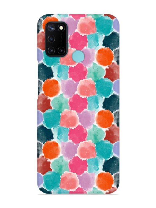 Colorful Seamless Pattern Snap Case for Realme C17 Zapvi