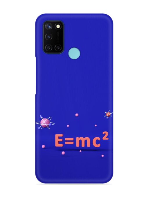 Formula Relativity Equation Snap Case for Realme C17 Zapvi