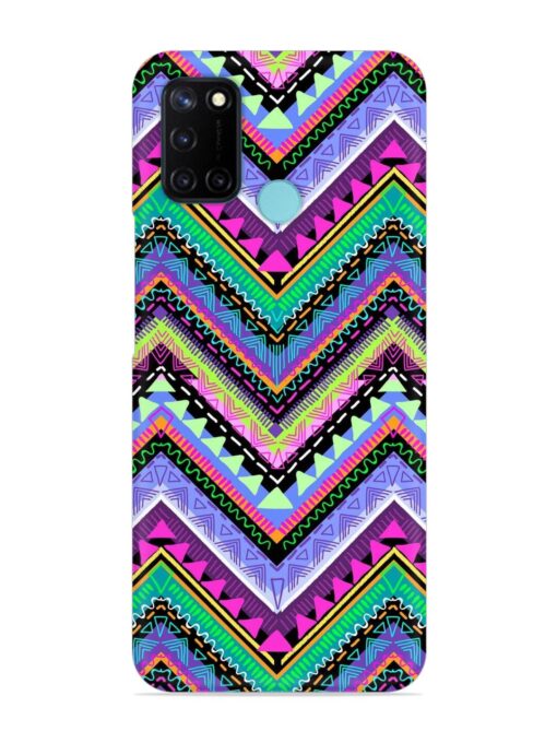 Tribal Aztec Print Snap Case for Realme C17 Zapvi