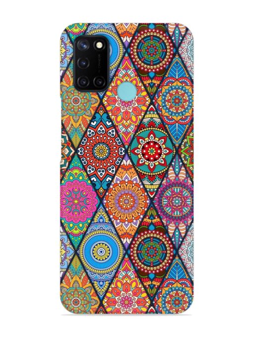 Seamless Tile Pattern Snap Case for Realme C17 Zapvi