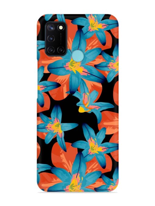 Philippine Flowers Seamless Snap Case for Realme C17 Zapvi