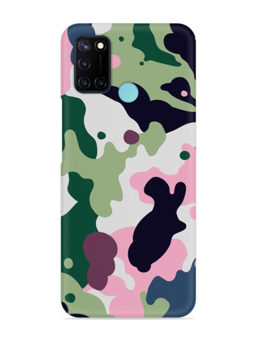 Seamless Funky Camouflage Snap Case for Realme C17 Zapvi