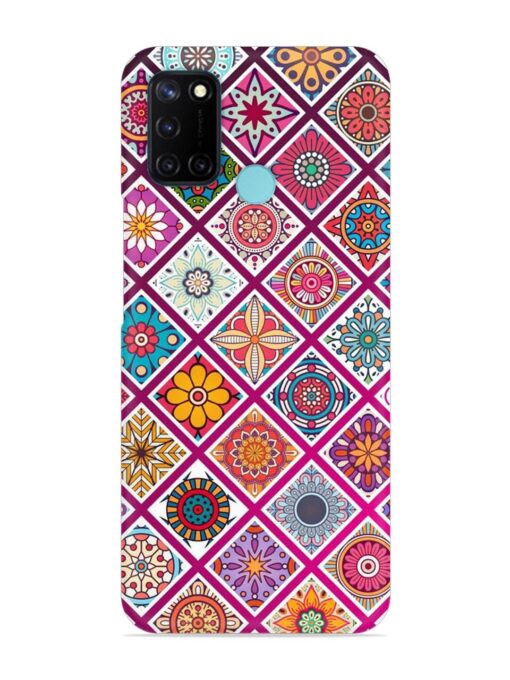 Seamless Tile Pattern Snap Case for Realme C17 Zapvi