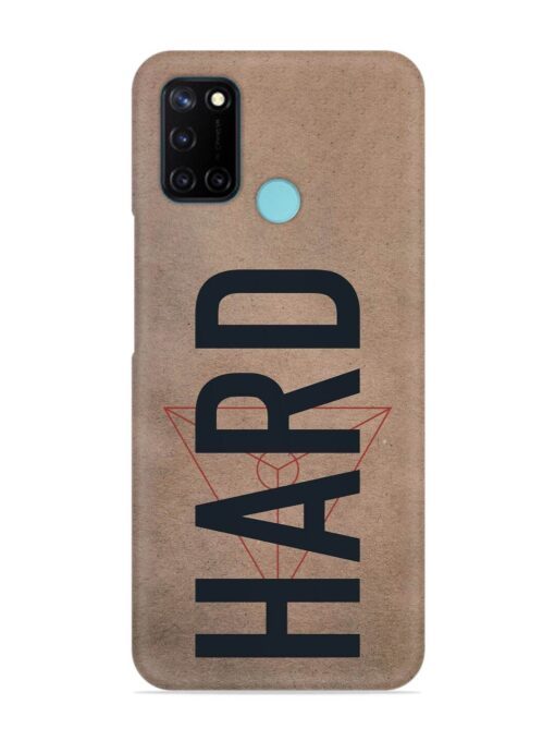 Hard Typo Snap Case for Realme C17 Zapvi