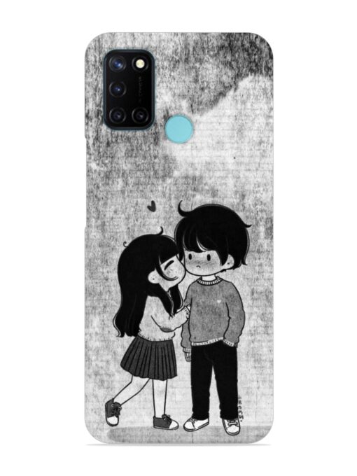 Couple Love Highlights Snap Case for Realme C17 Zapvi