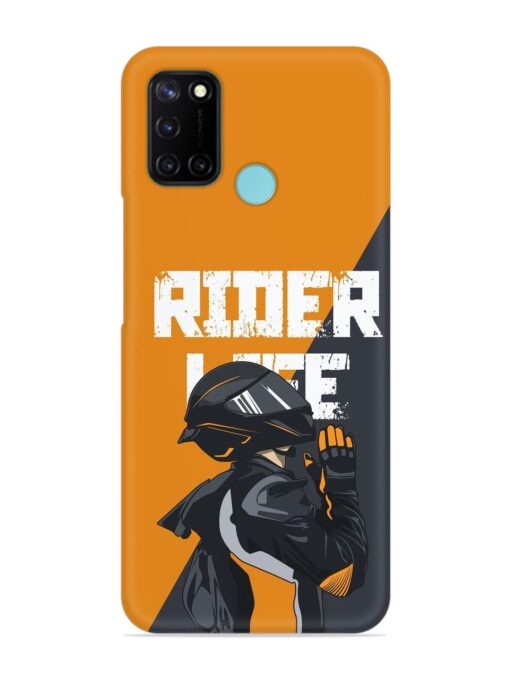 Rider Life Snap Case for Realme C17 Zapvi