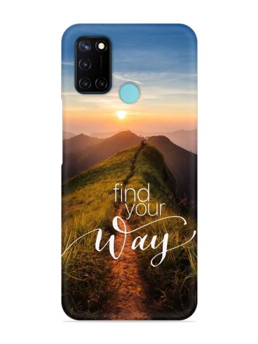 Find Your Way Snap Case for Realme C17 Zapvi