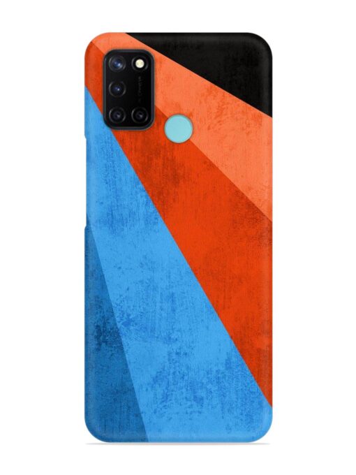 Modern Matte Abstract Snap Case for Realme C17 Zapvi