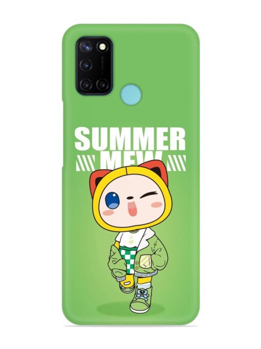 Summer Mew Snap Case for Realme C17 Zapvi