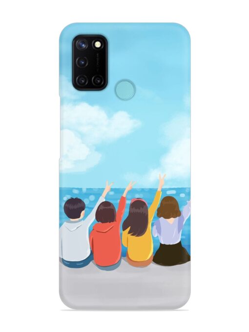 Happy Kids Snap Case for Realme C17 Zapvi