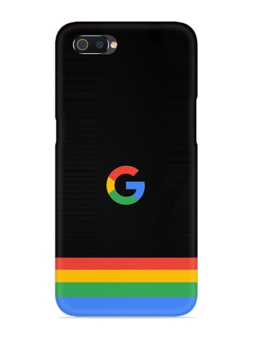 Google Logo Art Snap Case for Realme C2 Zapvi