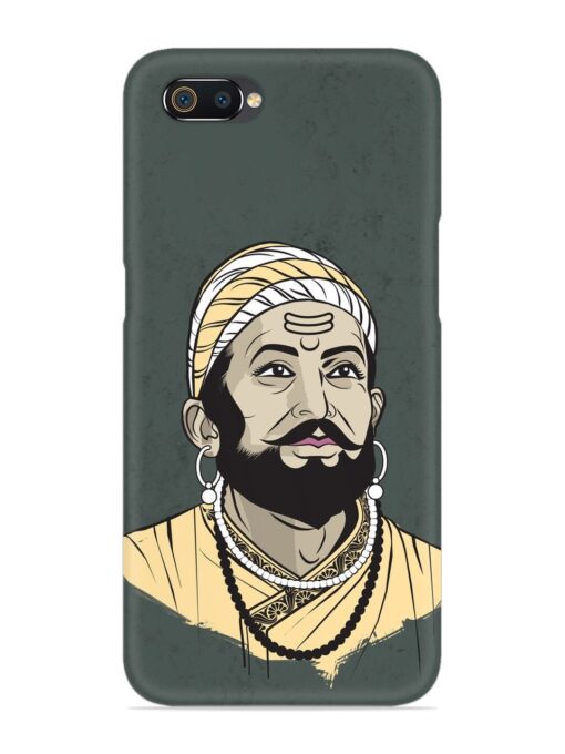 Shivaji Maharaj Vector Art Snap Case for Realme C2 Zapvi