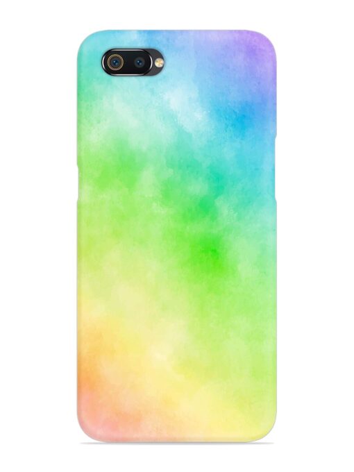 Watercolor Mixture Snap Case for Realme C2 Zapvi