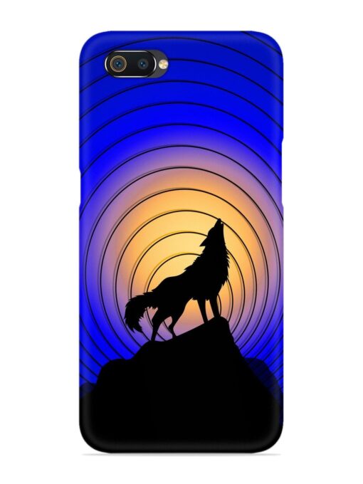 Fox Roaring Design Snap Case for Realme C2 Zapvi