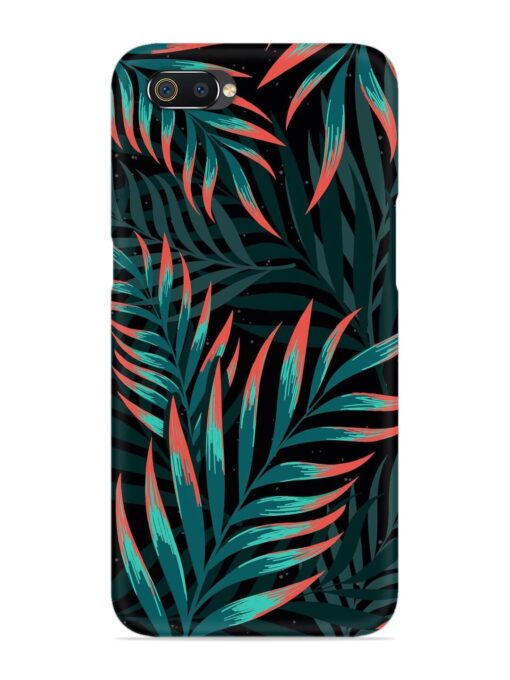 Green Leaf Art Snap Case for Realme C2 Zapvi