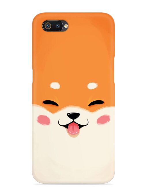 Happy Cat Art Snap Case for Realme C2 Zapvi