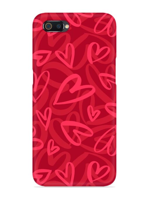 Seamless Romantic Pattern Snap Case for Realme C2 Zapvi