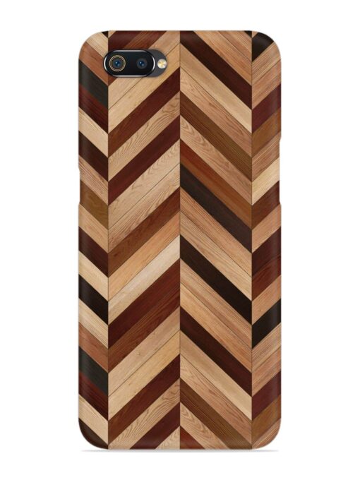 Seamless Wood Parquet Snap Case for Realme C2 Zapvi