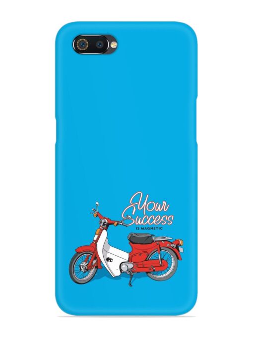 Motorcycles Image Vector Snap Case for Realme C2 Zapvi