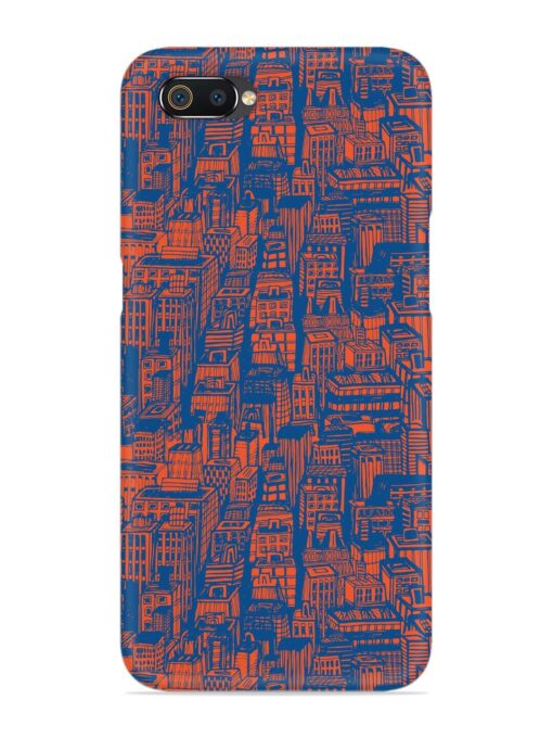 Hand Drawn Seamless Snap Case for Realme C2 Zapvi