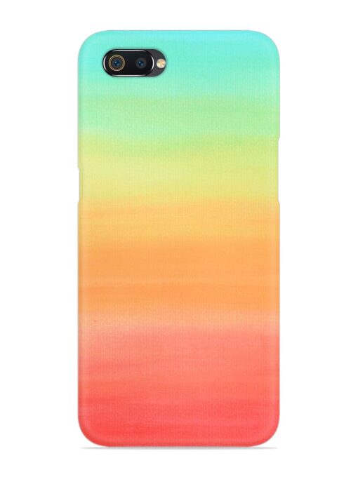 Background Sky Watercolor Snap Case for Realme C2 Zapvi