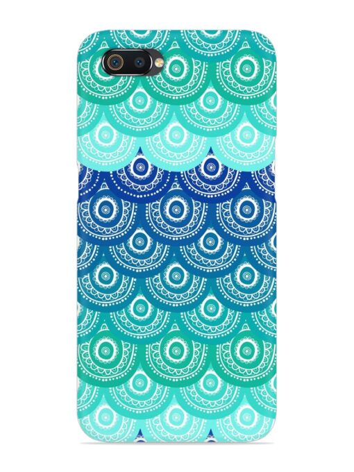 Ethnic Seamless Pattern Snap Case for Realme C2 Zapvi