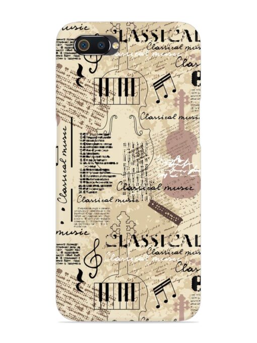 Classical Music Lpattern Snap Case for Realme C2 Zapvi