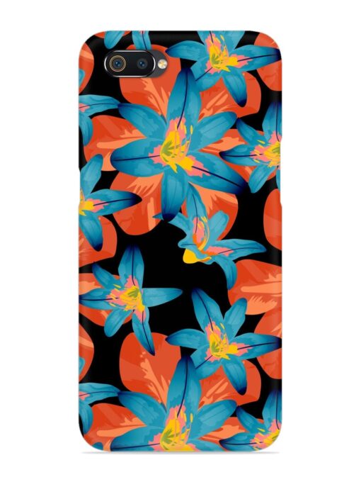 Philippine Flowers Seamless Snap Case for Realme C2 Zapvi