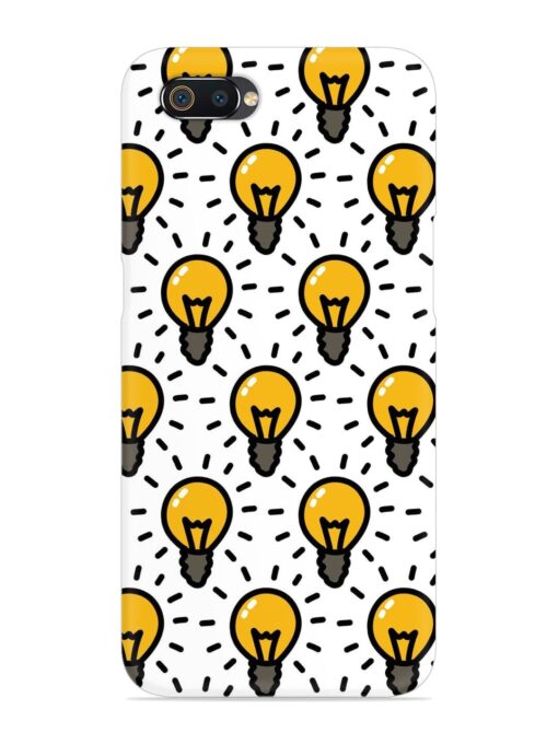 Light Bulb Seamless Snap Case for Realme C2 Zapvi