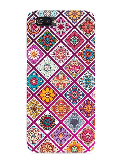 Seamless Tile Pattern Snap Case for Realme C2 Zapvi