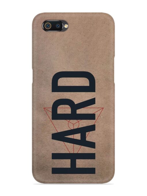 Hard Typo Snap Case for Realme C2 Zapvi