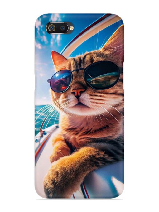 Cat In Style Snap Case for Realme C2 Zapvi