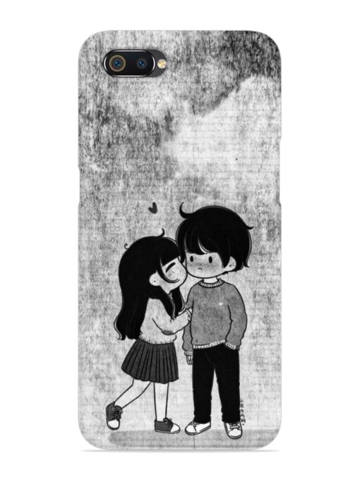 Couple Love Highlights Snap Case for Realme C2 Zapvi