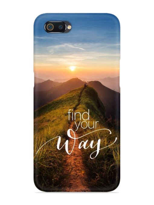 Find Your Way Snap Case for Realme C2 Zapvi