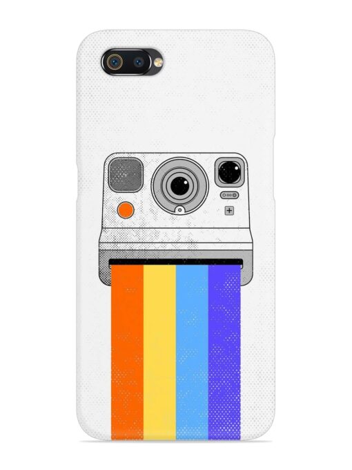 Retro Camera Art Snap Case for Realme C2 Zapvi