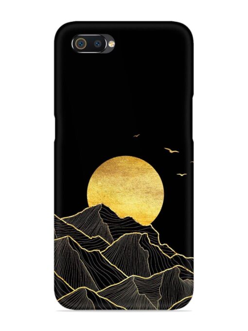 Golden Sunrise Snap Case for Realme C2 Zapvi