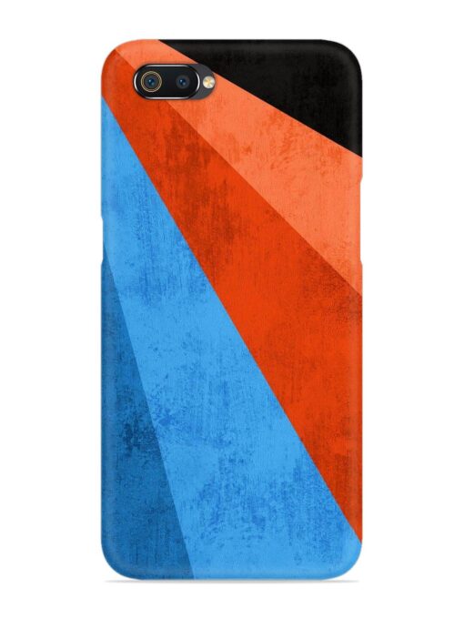 Modern Matte Abstract Snap Case for Realme C2 Zapvi