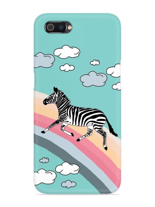 Running Zebra Snap Case for Realme C2 Zapvi