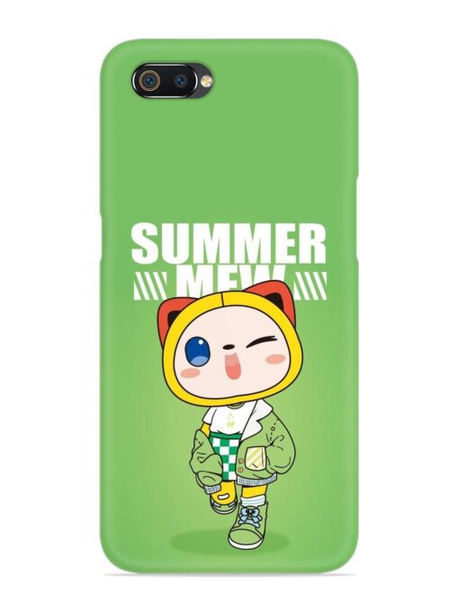 Summer Mew Snap Case for Realme C2 Zapvi