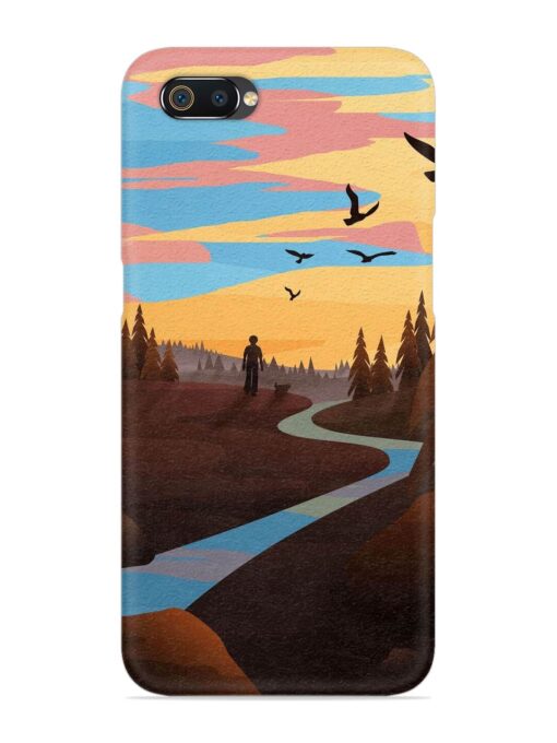 Natural Landscape Art Snap Case for Realme C2 Zapvi