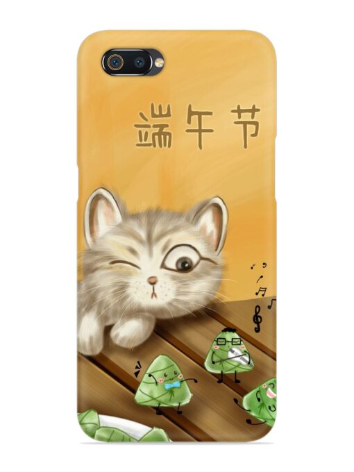 Cat Scorpion Dancing Snap Case for Realme C2 Zapvi