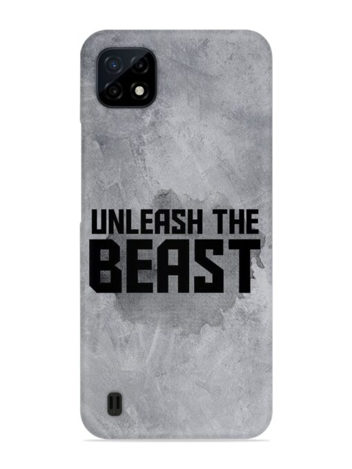 Unleash The Beast Snap Case for Realme C20 Zapvi