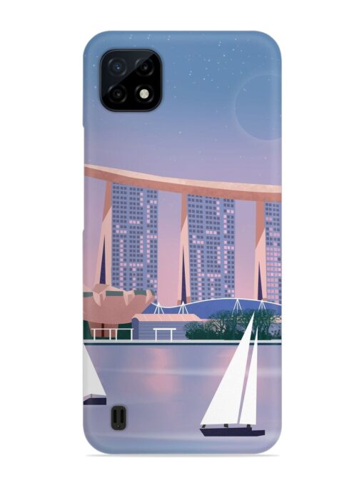 Singapore Scenery Architecture Snap Case for Realme C20 Zapvi