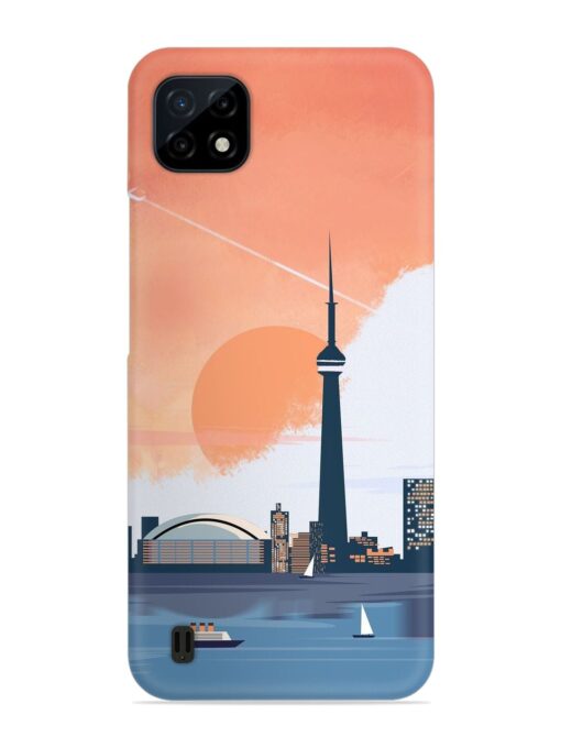 Toronto Canada Snap Case for Realme C20 Zapvi