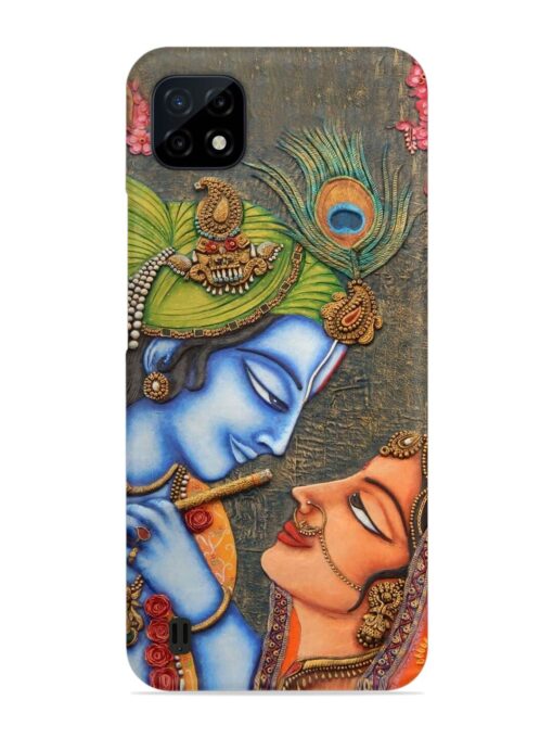 Lord Radha Krishna Flute Art Snap Case for Realme C20 Zapvi