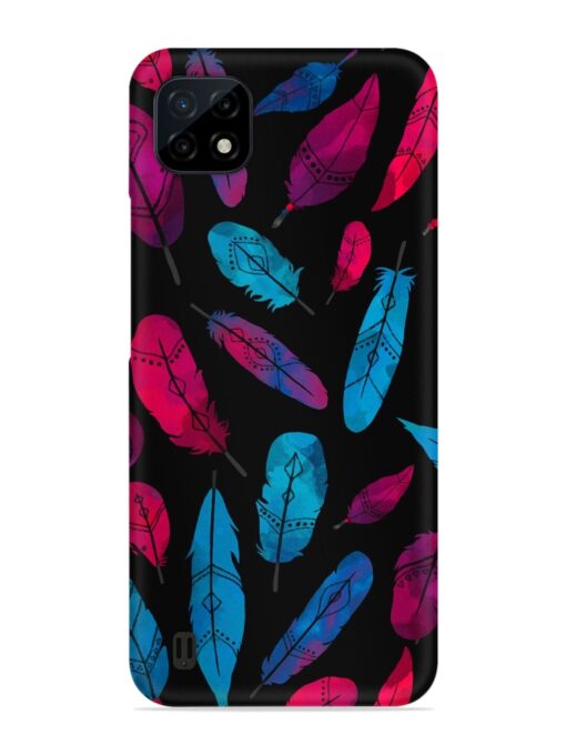 Feather Art Snap Case for Realme C20 Zapvi