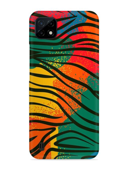 Bright Colorful Snap Case for Realme C20 Zapvi