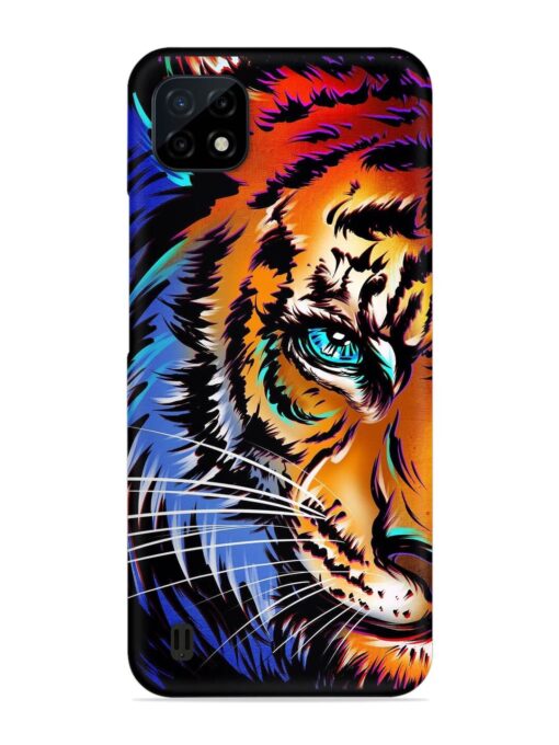 Colorful Lion Art Snap Case for Realme C20 Zapvi