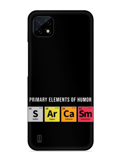 Primary Elements Humor Snap Case for Realme C20 Zapvi