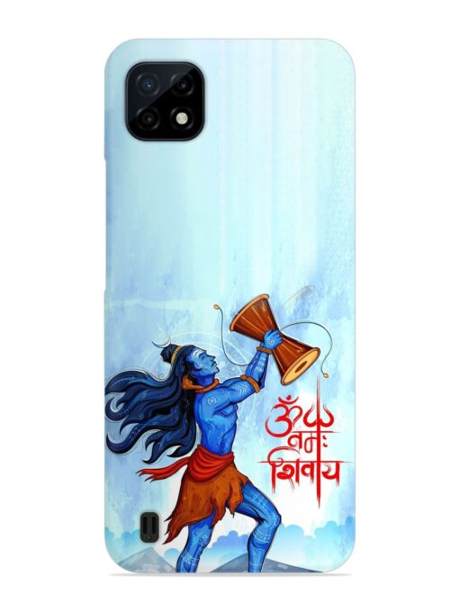 Illustration Lord Shiva Snap Case for Realme C20 Zapvi